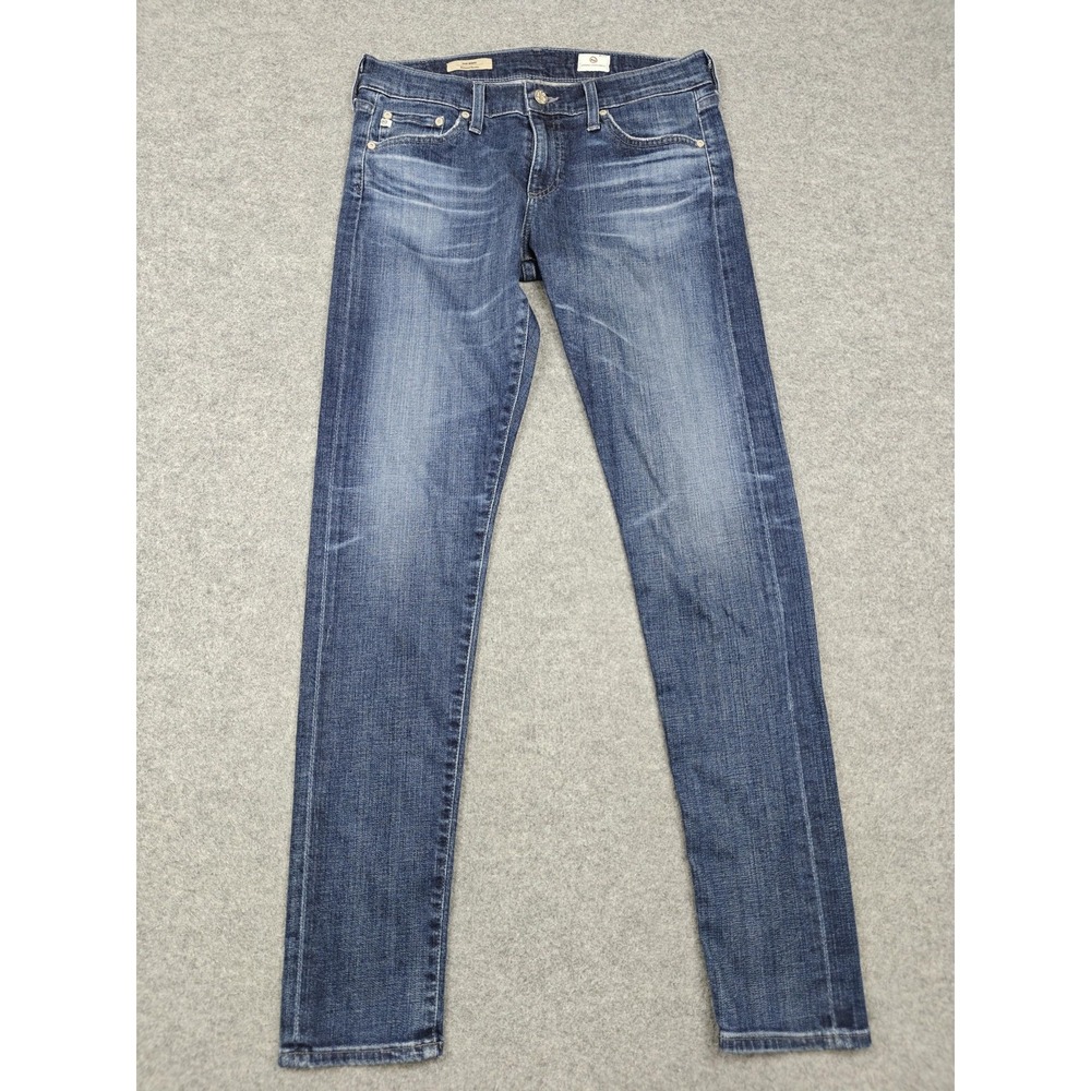 AG Adriano Goldschmied The Nikki Skinny Jeans Womens 28R Blue Med Wash Denim